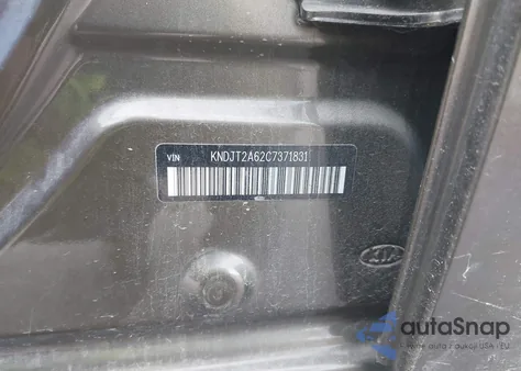 2012 Kia Soul + from USA, damaged, VIN KNDJT2A62C7371831